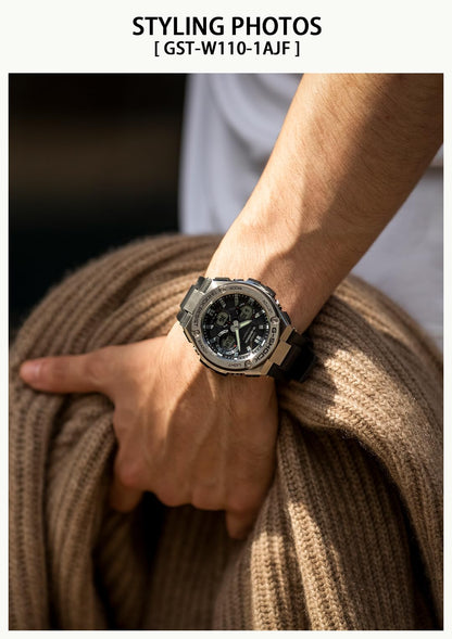 [Casio] Relógio G-SHOCK [Edição nacional] G-STEEL Rádio Solar GST-W110-1AJF Preto