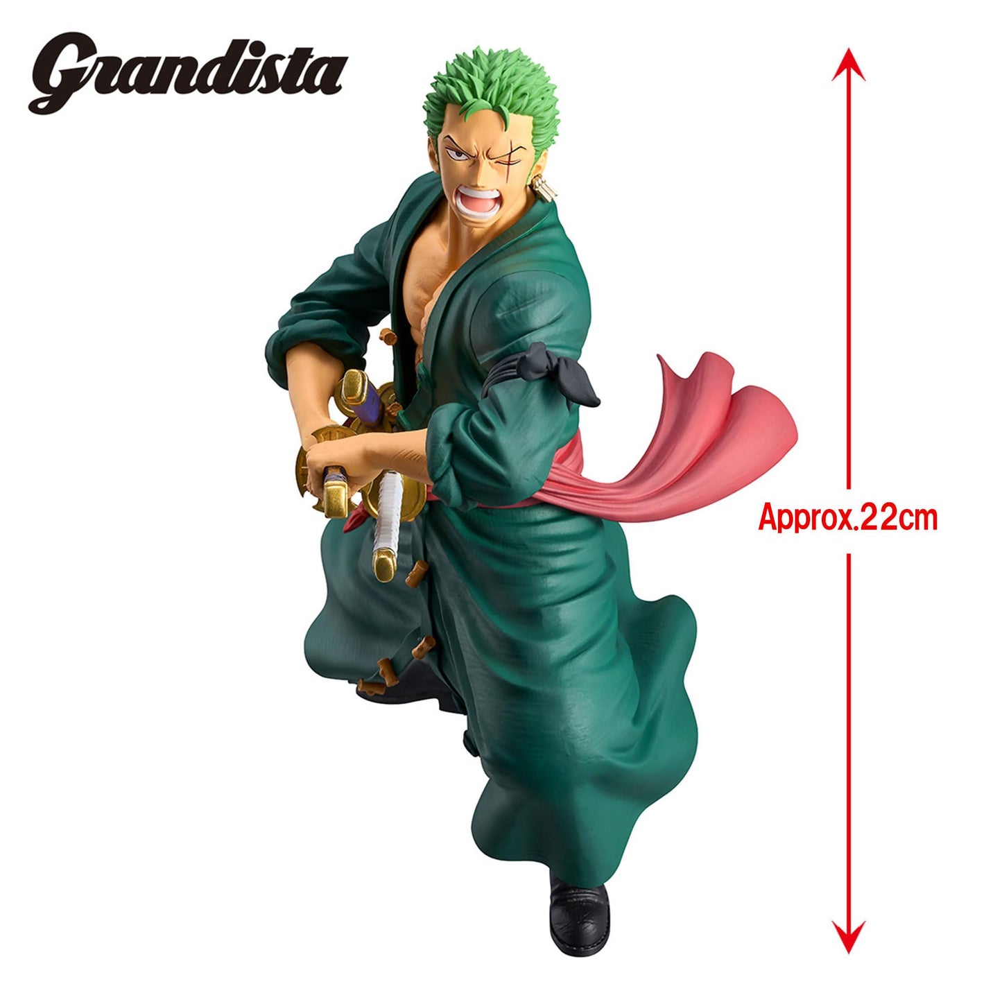 BANPRESTO ONE PIECE GRANDISTA - RORONOA ZORO