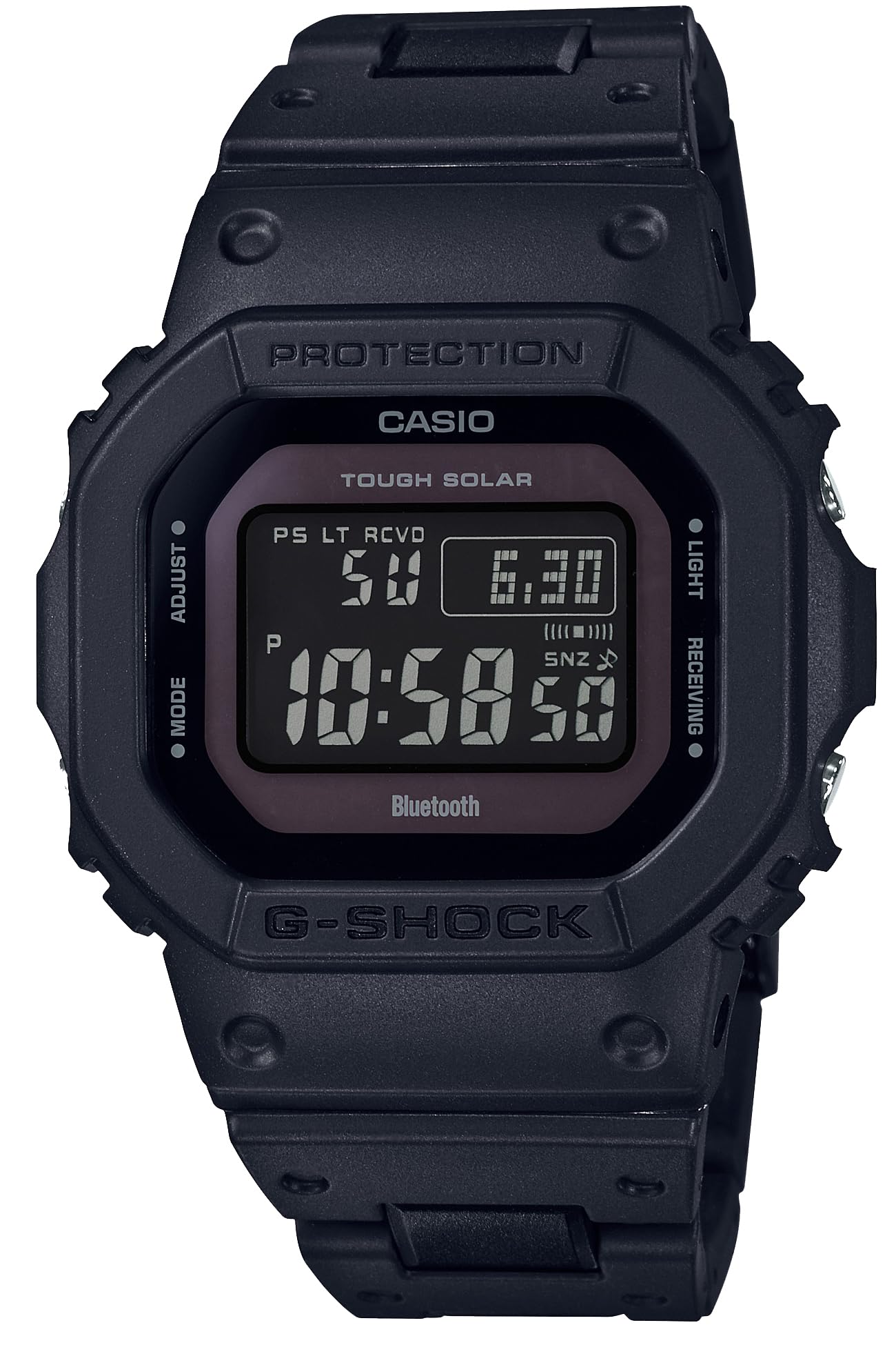 [Casio] Relógio G-Shock [Doméstico Genuíno] Bluetooth Equipado com Energia Solar GW-B5600BC-1BJF Masculino Preto