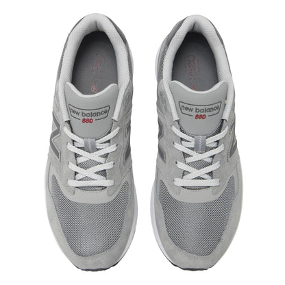 new balance MW880 v6 Fresh Foam Tênis de Caminhada Masculino com Ajuste Amplo CG6 (CINZA) 24,5 cm 4E