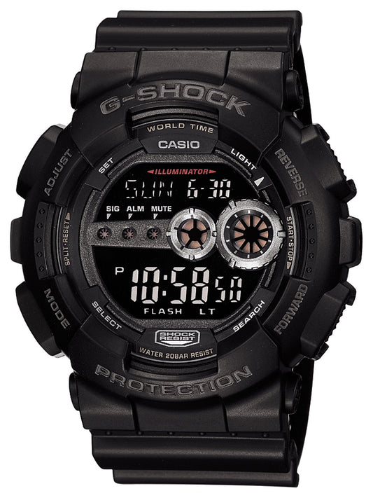[Casio] Relógio G-Shock [Modelo nacional] GD-100-1BJF Masculino Preto