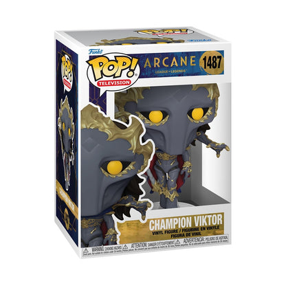 Funko Pop Animation: Arcane League of Legends - Viktor, o Campeão - Arcane: League of Legends - Figura de Vinil Colecionável - Ideia de Presente - Produto Oficial - Brinquedos para Crianças e Adultos