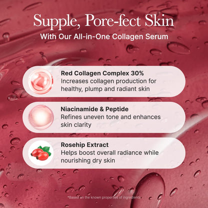 Arancia Red Mochi Serum 30, Sérum hidratante, Cuidado intensivo para pele firme, 50g,