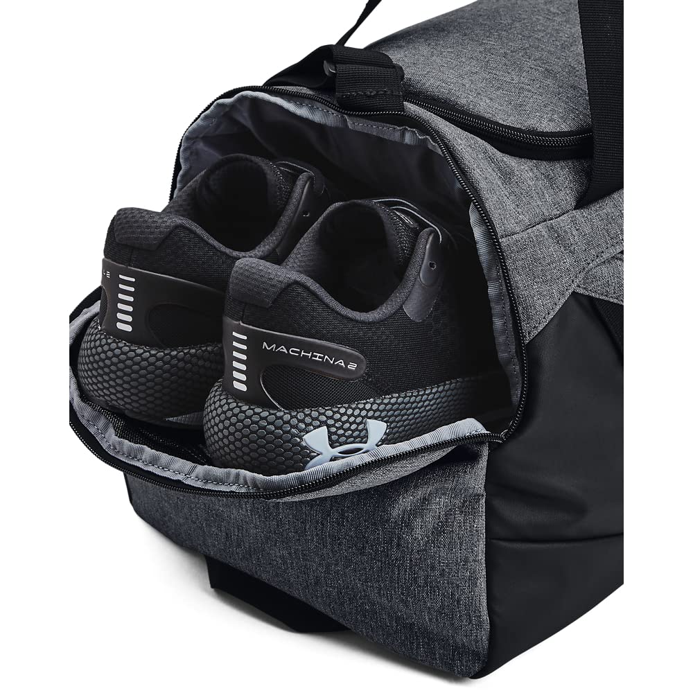 [Under Armour] UA Undeniable 5.0 Duffel Bag Pitch Gray Medium Heather Black M