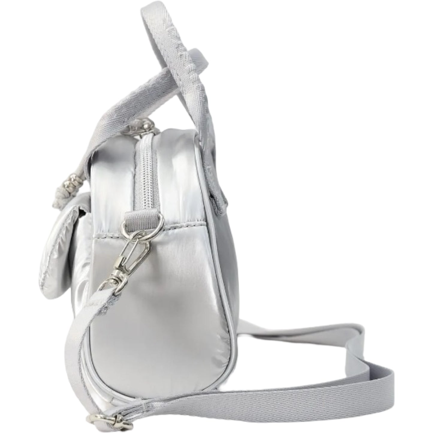 [THE NORTH FACE] K'S PUFFY TOTE Bolsa MINI★Nova coleção Outono/Inverno 25★Popular