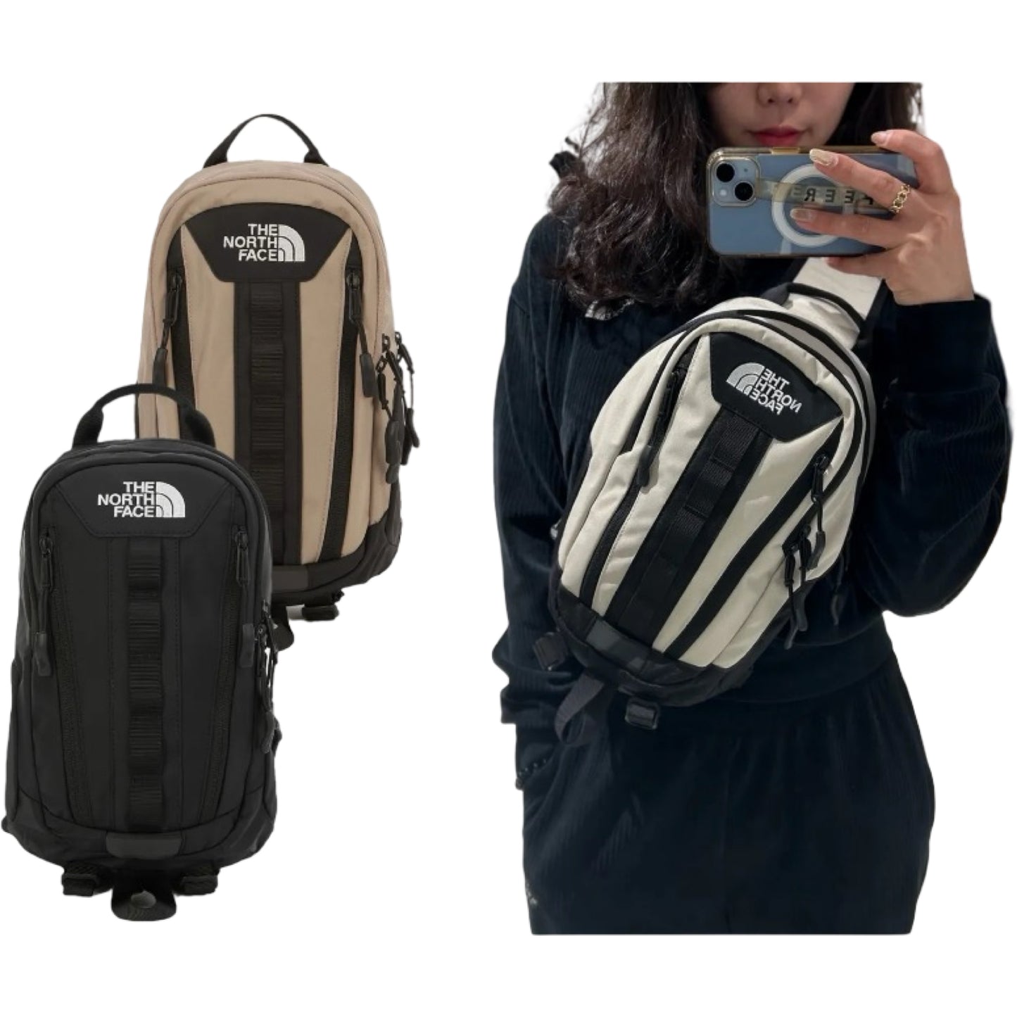 [THE NORTH FACE] BIG SHOT ONE WAY Bolsa ★Novo・24AW★Popular★