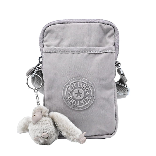 KIPLING Women's TALLY Shoulder Bag Grey Gleeze KI027189L [Parallel Import]