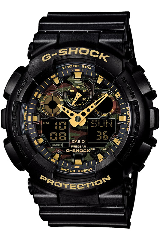 G-SHOCK GA-100CF-1A9JF Casio Relógio Doméstico Genuíno