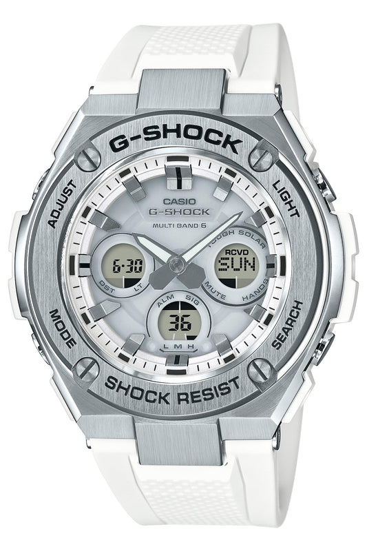 [カシオ] 腕時計 ジーショック 【国内正規品】 G-STEEL 電波ソーラー GST-W310-7AJF メンズ ホワイト